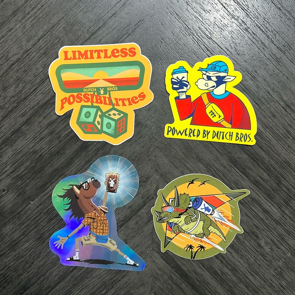 Dutch Bros Stickers